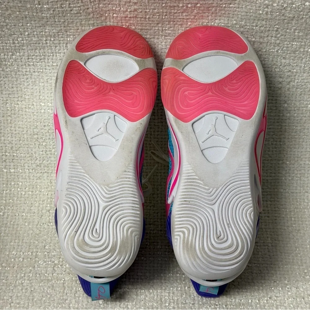 Nike Jordan Tatum 1 Basketball Shoes Youth Size 5.5Y Pink Wave Runner FV0172 400